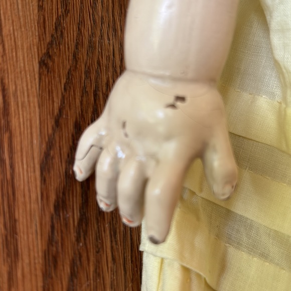Antique Doll w/dress - Picture 15 of 16